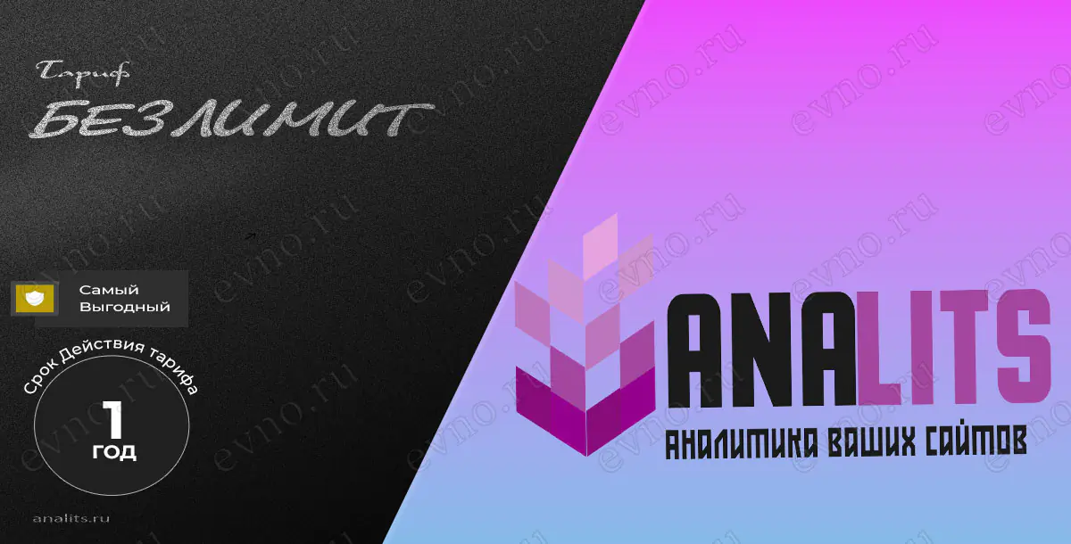 Тариф «Безлимит» на 1 Год Analits
