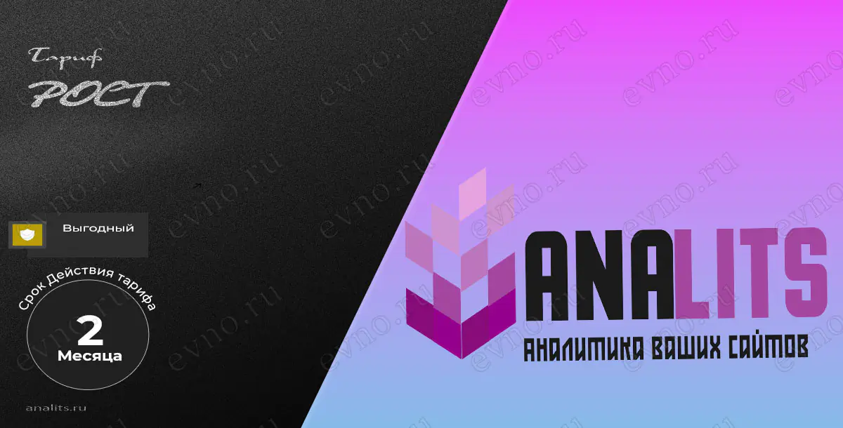 Тариф «Рост» на 2 Месяца Analits