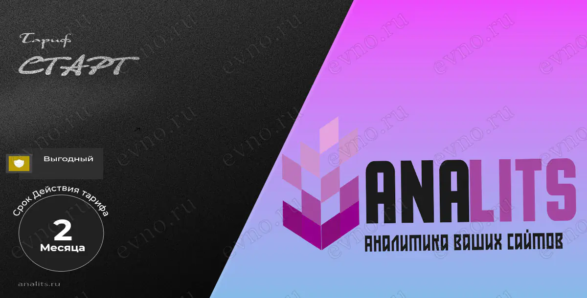 Тариф «Старт» на 2 месяца Analits
