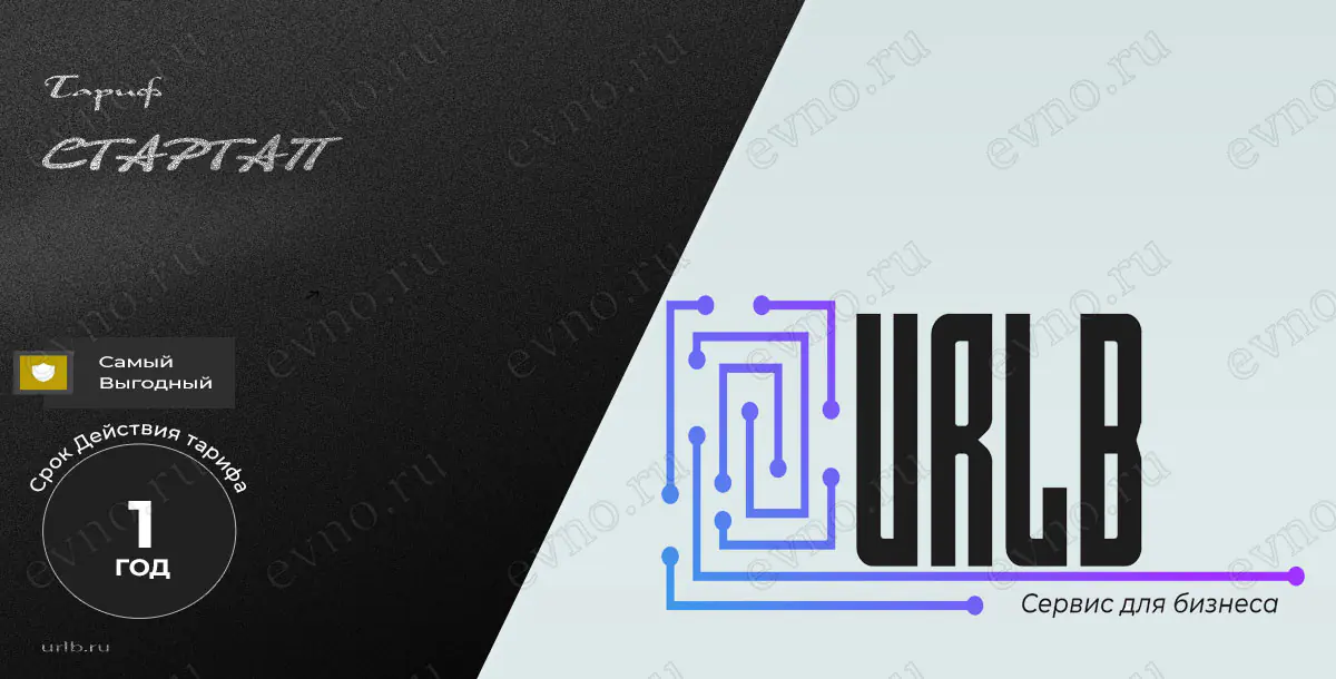 Тариф «Стартап» на 1 Год Urlb